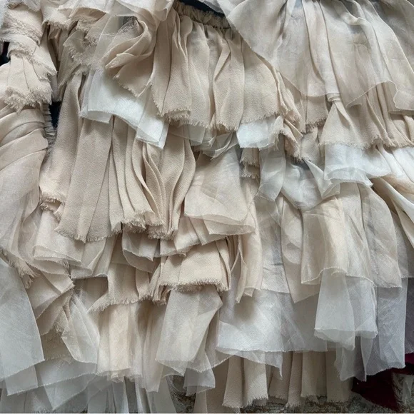 Alice + Olivia Ruffled Strapless Dress - Sample size - Picture 7 of 9